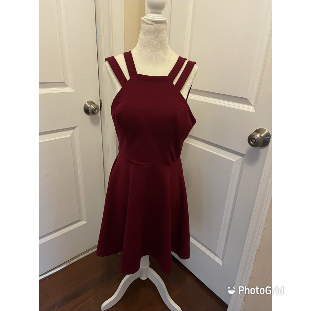 B. Darlin Maroon Special Occasion Dress